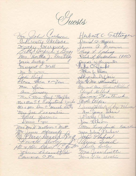 guest list 012
