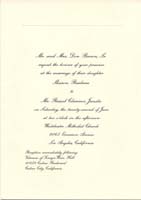 wedding invite...